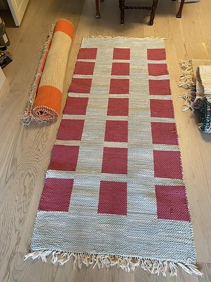 Bommullsmatta, Trasmatta