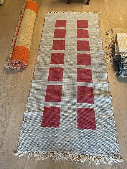 Bommullsmatta, Trasmatta