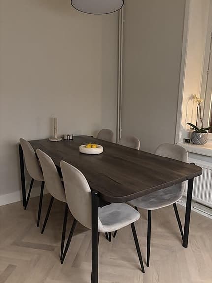 Matgrupp 6 personer & stolar
