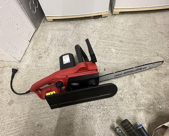 Meec tools motorsåg - endast använd en gång