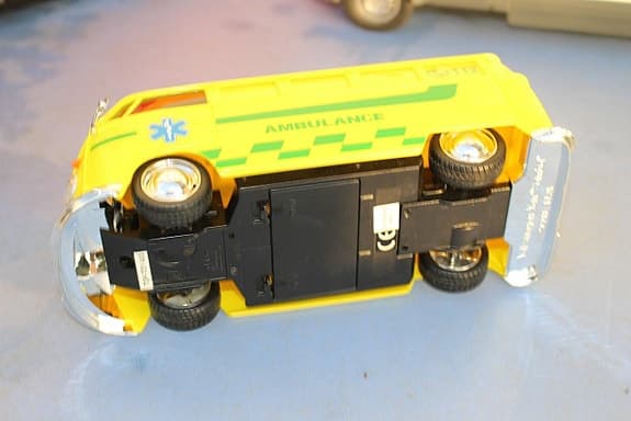 Top-Toy VW Ambulans Folkabuss Helt ny
