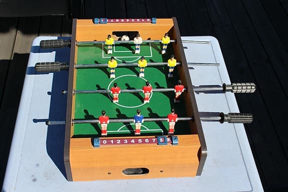 Portabel Fotbollsspel för bordsskiva Nyskick!