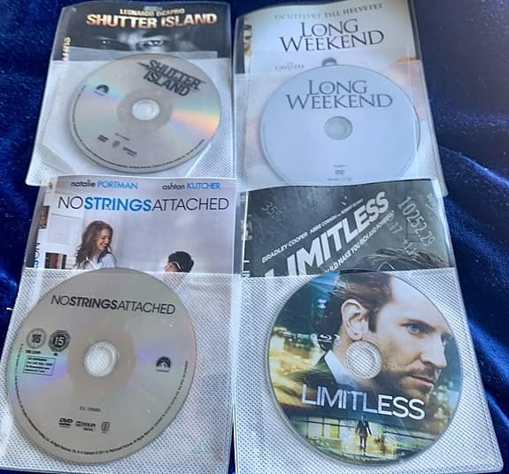 15 st. DVD filmer i bra kvalitet