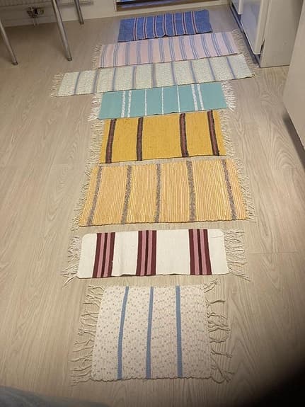 Trasmattor ol stl:små fr 80-500:-,Orientmattor, dörrmattor