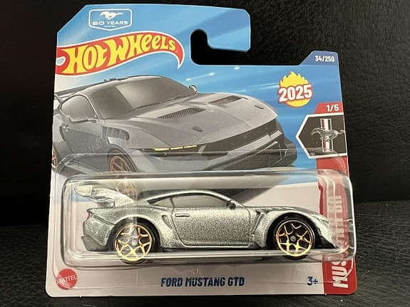 Hot Wheels Ford Mustang GTD 60 Years