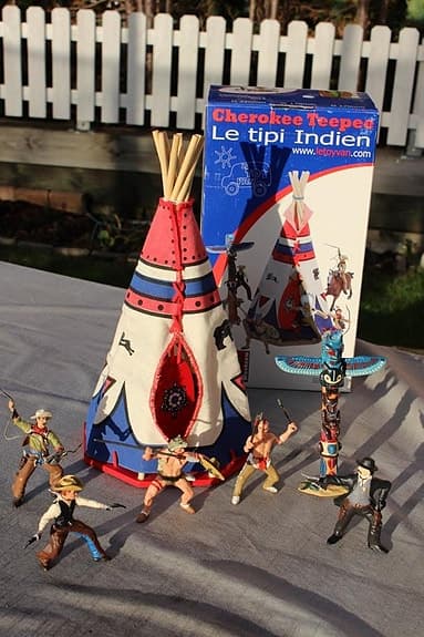 Cherokee Teepee indianer western cowboys TIPI