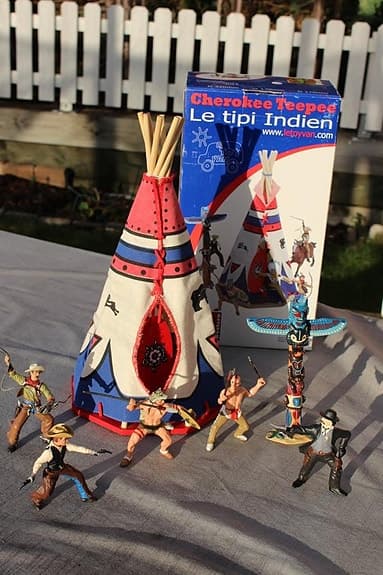 Cherokee Teepee indianer western cowboys TIPI