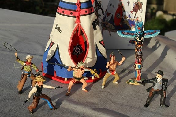 Cherokee Teepee indianer western cowboys TIPI