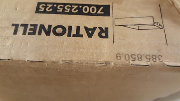 Ikea rationell låda artnr.700.255.25