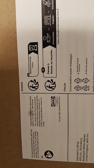 Ikea rationell låda artnr.700.255.25