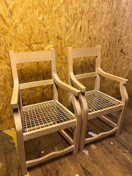 Unika stolar och karmstolar av Afrikansk Beech Wood