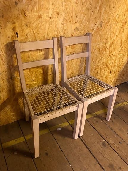 Unika stolar och karmstolar av Afrikansk Beech Wood