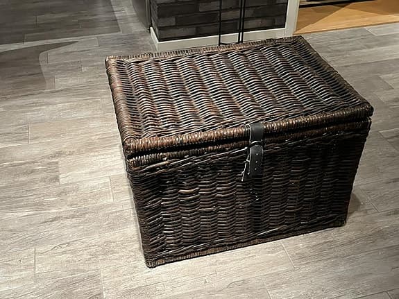 Förvaringsbox i rotting