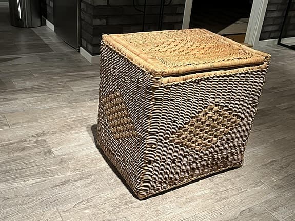 Förvaringsbox i rotting