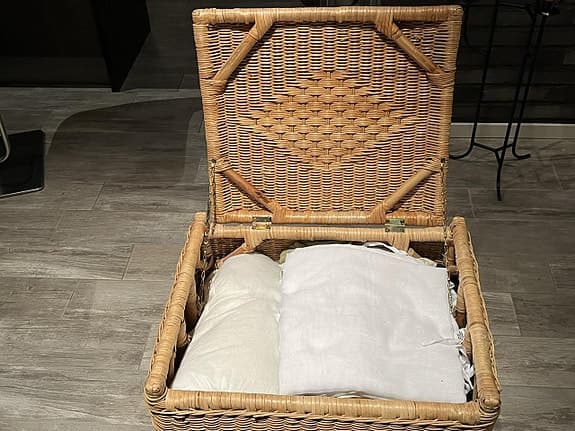 Förvaringsbox i rotting