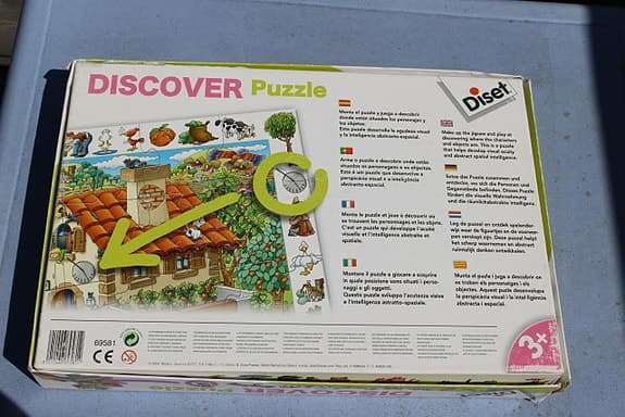 DISET Discover pussel Bondgård 35 bitar fr 3 år