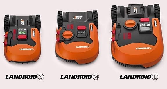 Worx Landroid L uppgraderad 2.500m2 & 26cm klippbredd & WiFi