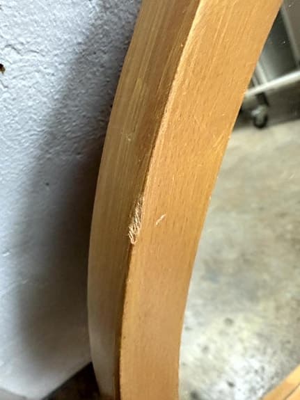 2 st speglar - Runda med träram