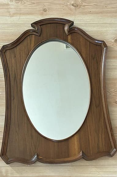 Vintage Italiensk spegel ”Hej, vackra tjej.”