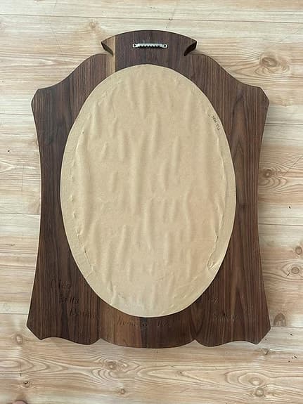 Vintage Italiensk spegel ”Hej, vackra tjej.”