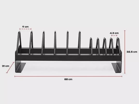 STÄLL FÖR VIKTSKIVOR - FABRIKAT GYMSTICK