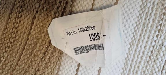 MALIN 3, Beige Matta 140/200 NY prislapp kvar