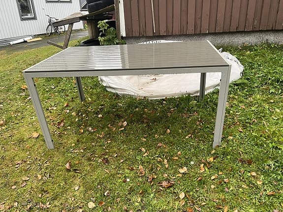trädgårdsbord aluminium
