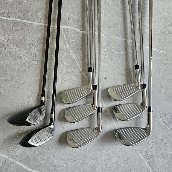 Black Owl Golf Vision Järnset 5-S 3 + 4 Wood Stålskaft Hö