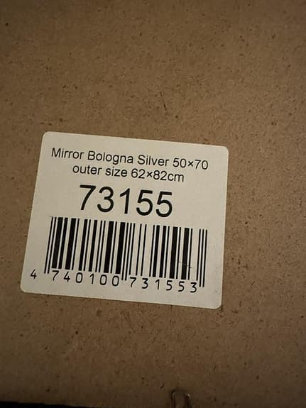 spegel guld 50*70 (62*82)