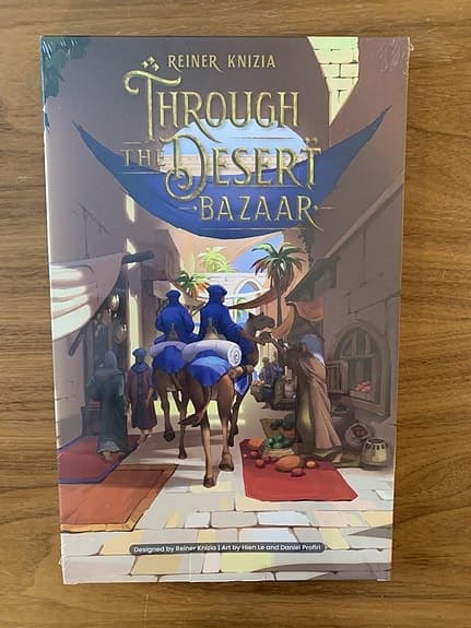 Brädspel Through the Desert - Bazaar (expansion, oöppnat)