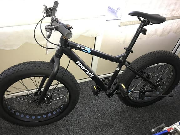 Fatbike,Fat bike Marvil. Beach cykel