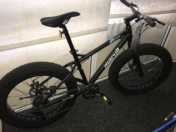 Fatbike,Fat bike Marvil. Beach cykel
