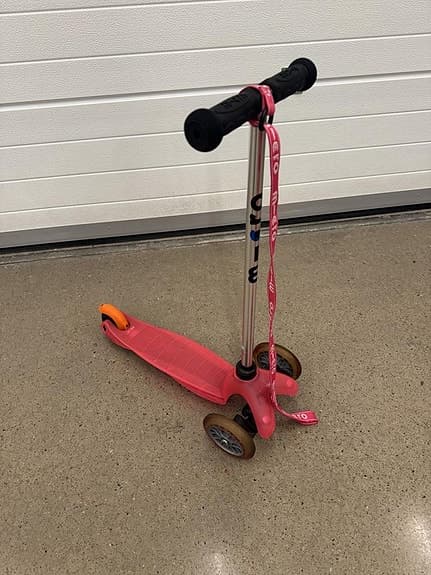 Mini Micro sparkcykel rosa