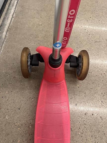 Mini Micro sparkcykel rosa