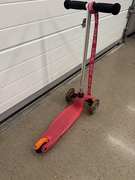 Mini Micro sparkcykel rosa