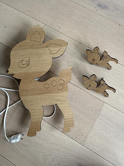 Maseliving vägglampa + 2st väggkrokar