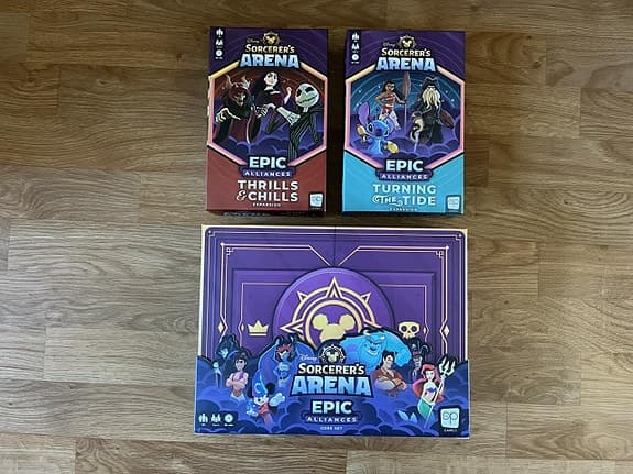 Brädspel - Disney Sorcerer's Arena + 2st expansioner