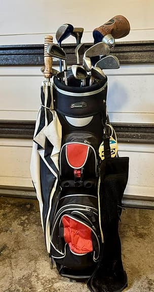 Golf klubbor Nybörjarset