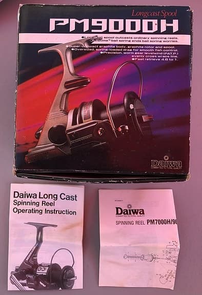 Haspelrulle, DAIWA PM9000H i nyskick!