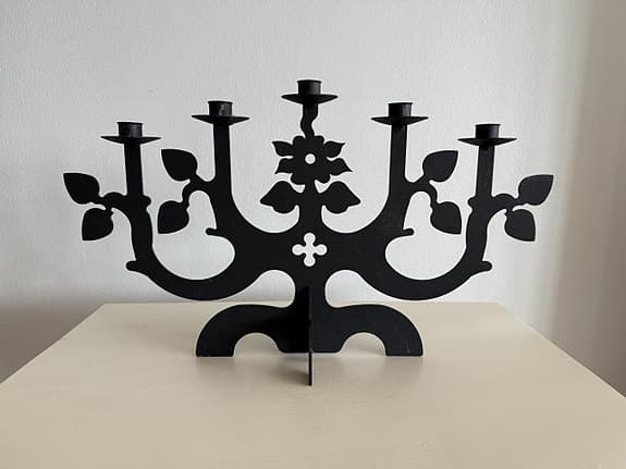 Ljusstake i metall