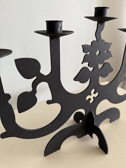 Ljusstake i metall
