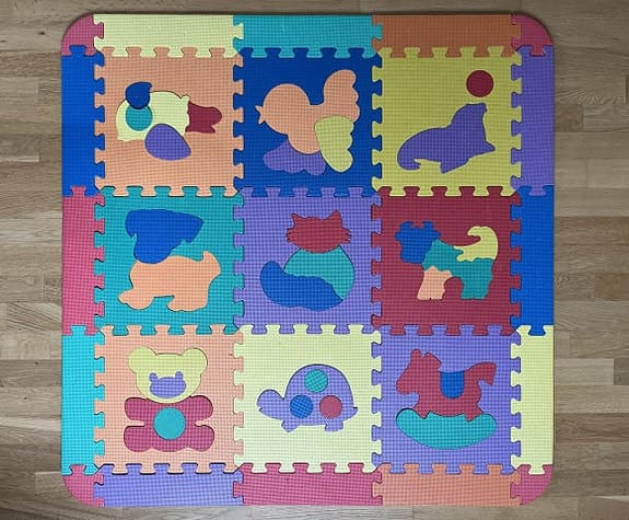Pusselmatta Top Toy A/S