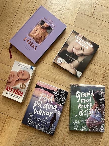 5 st böcker om att vara gravid/föda barn