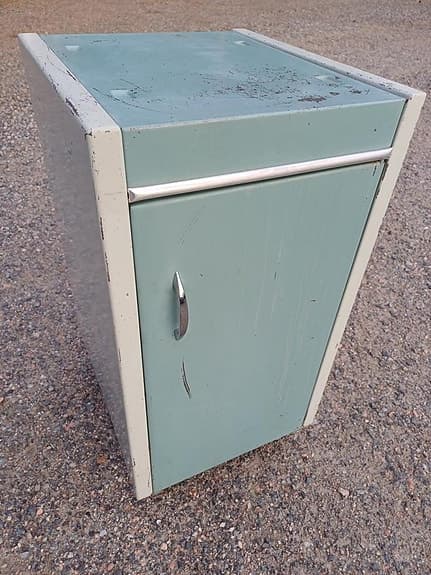 Retro - Verktygsskåp, plåtskåp