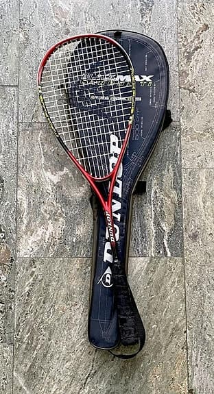 Dunlop Max plus Ti squashracket