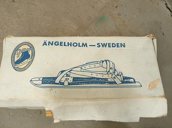 Gillbergs långfärdsskridskor – vintage (40–42)