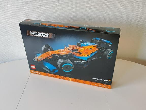 LEGO 42141 Technic McLaren Formula 1 OÖPPNAD