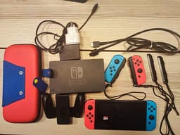 Nintendo Switch + 256G sd + joycon x2