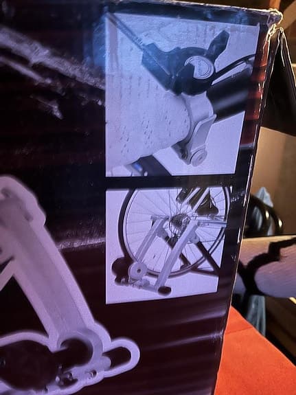 Cykelträningsställ m magnetmitstånd