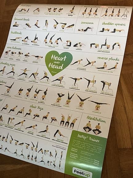 Feetup trainer yogastol